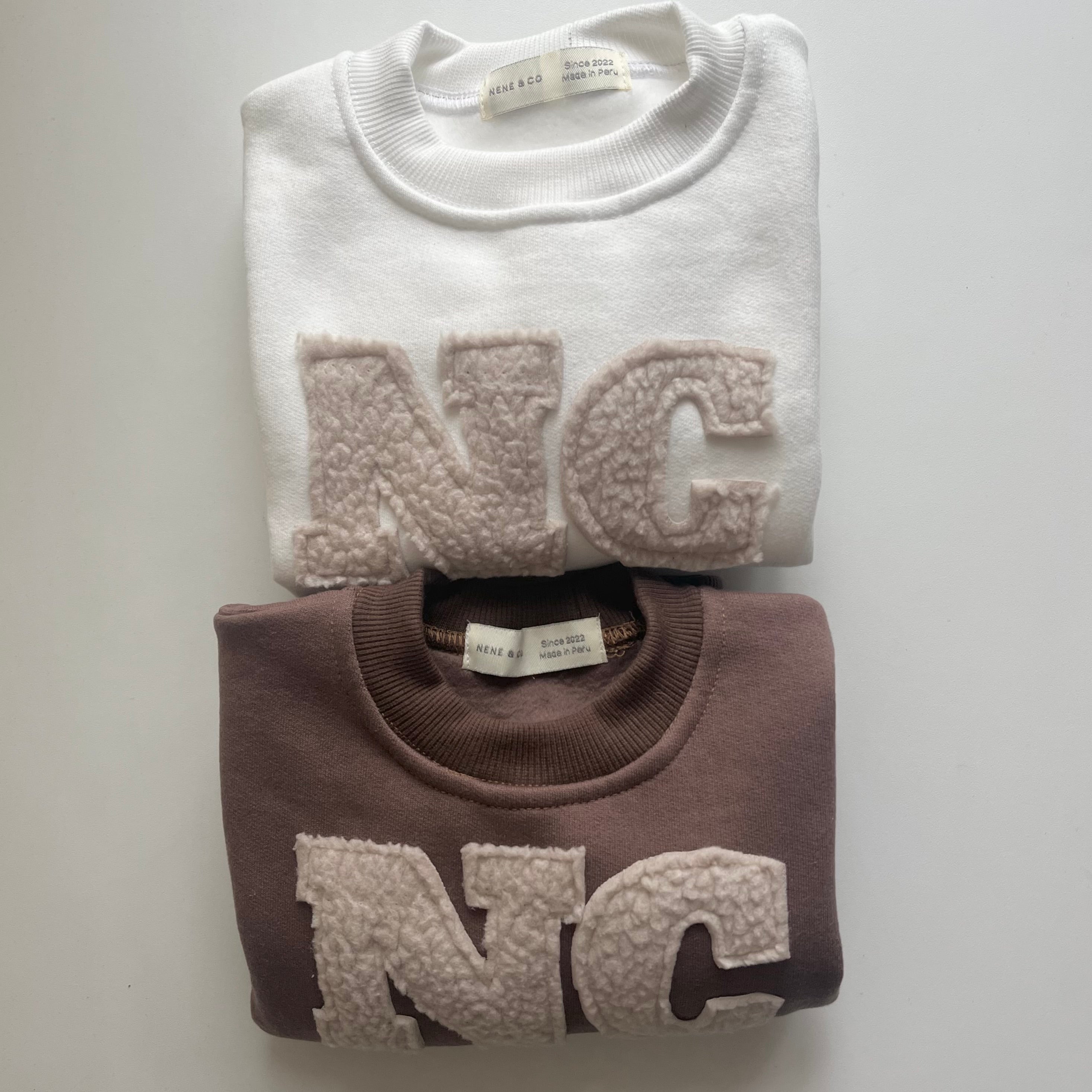 Textured sweatshirt