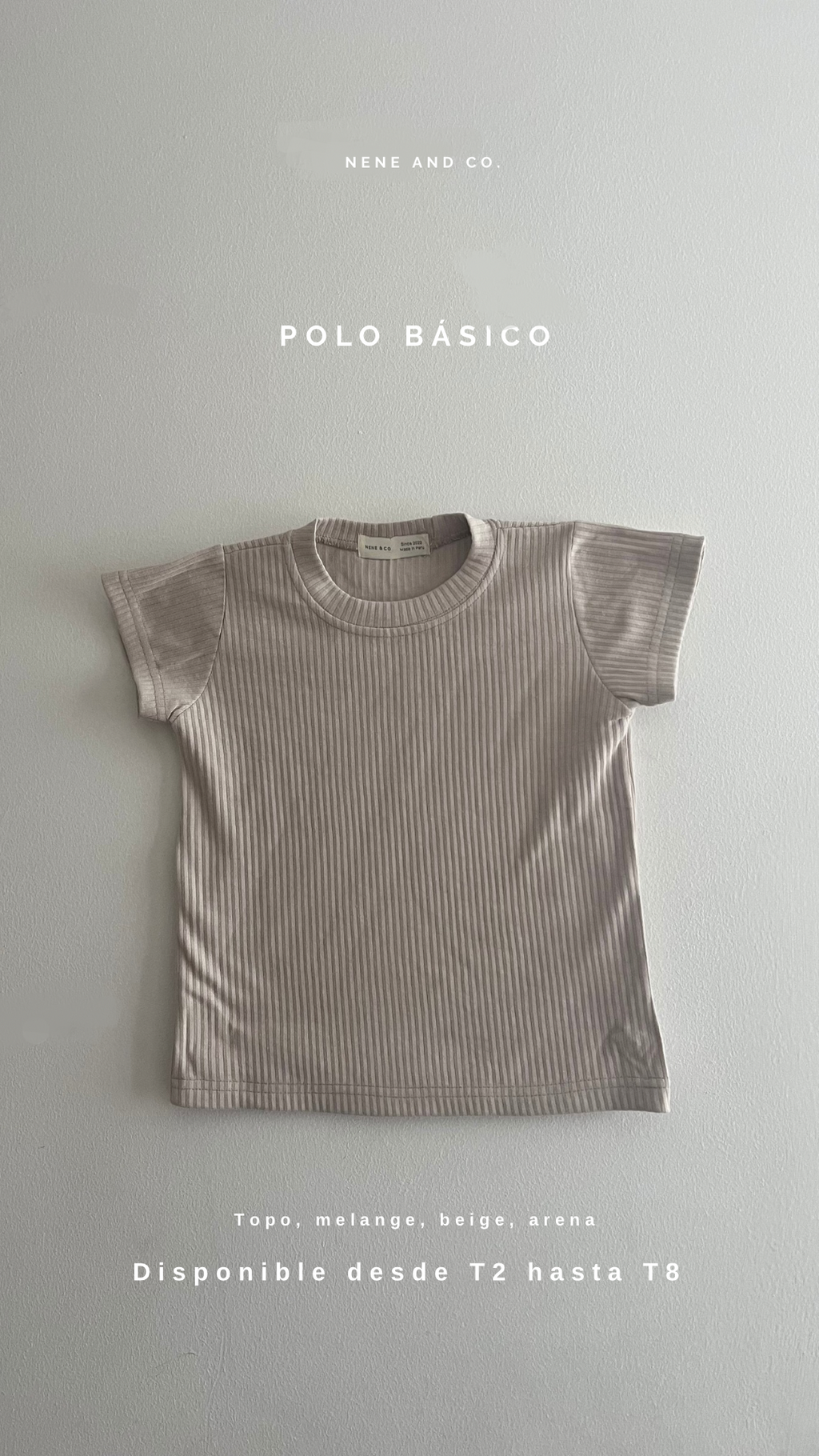 Ribbed polo