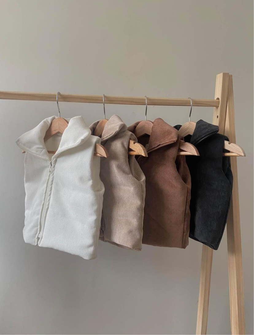 Corduroy vest