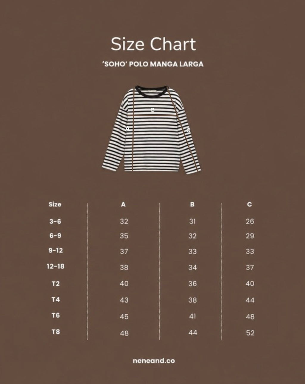 'Soho' polo manga larga oversized