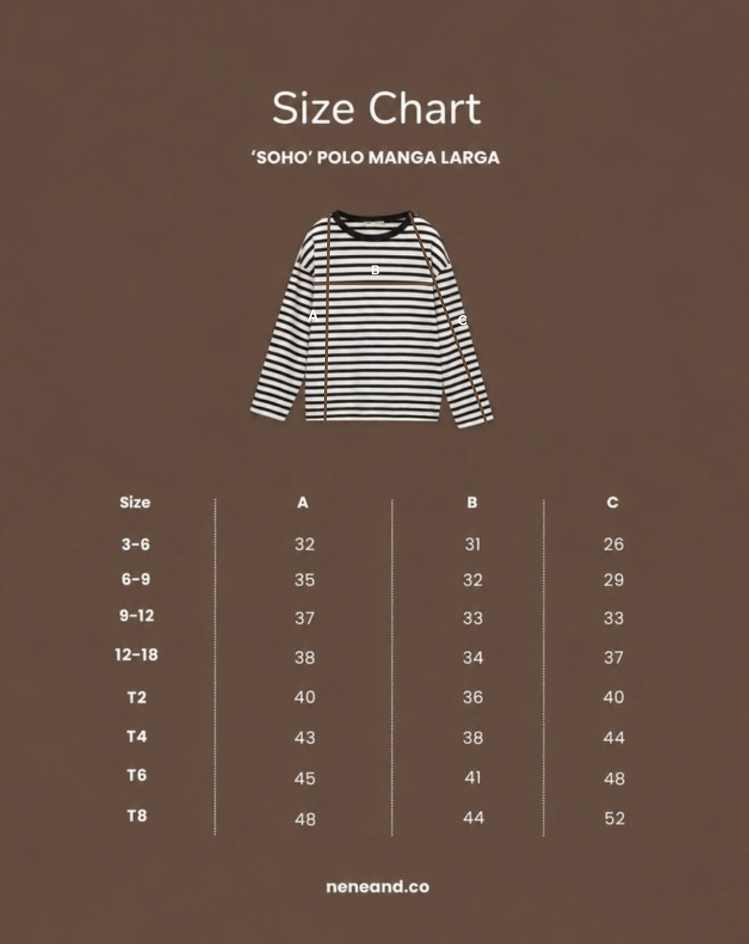 'Soho' polo manga larga oversized