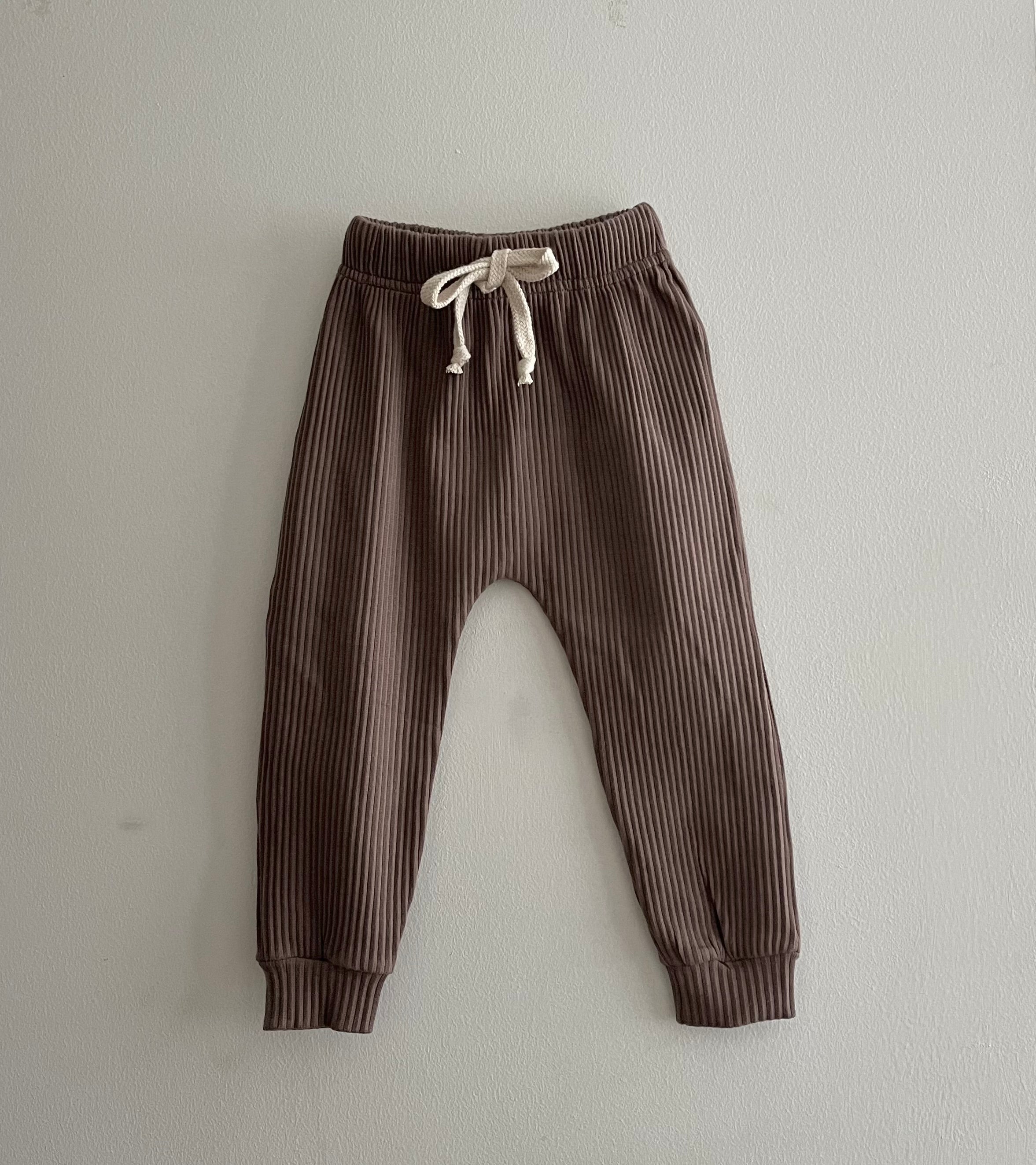 Ribbed pant