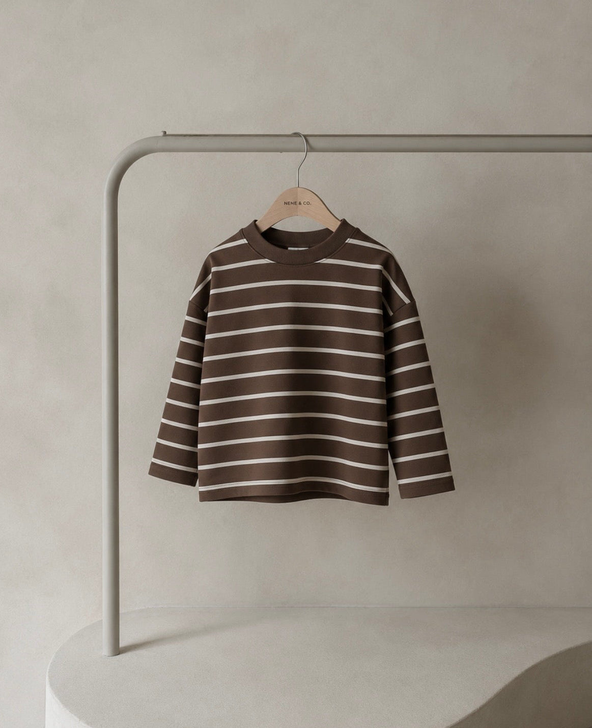 'Soho' polo manga larga oversized