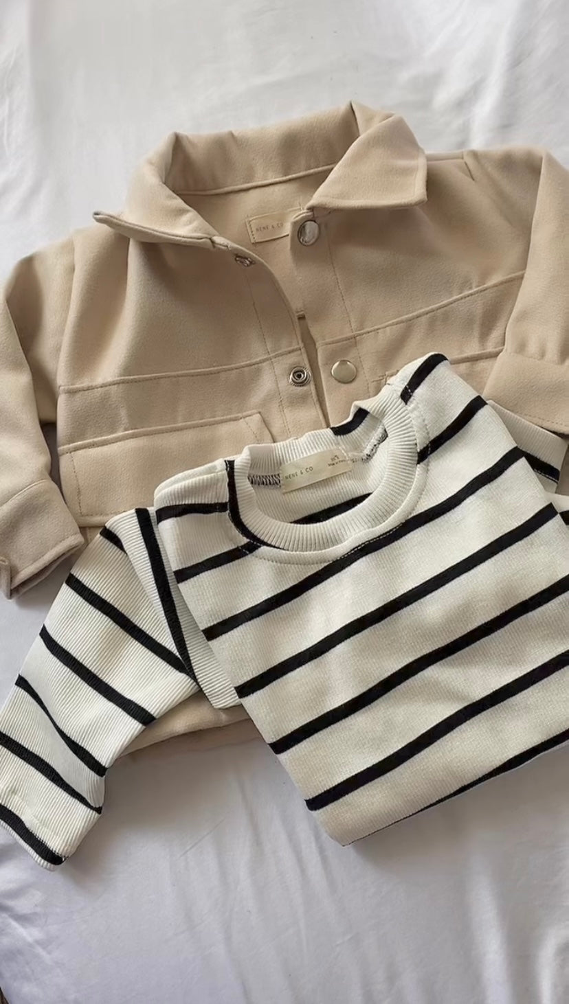 Polo black and white