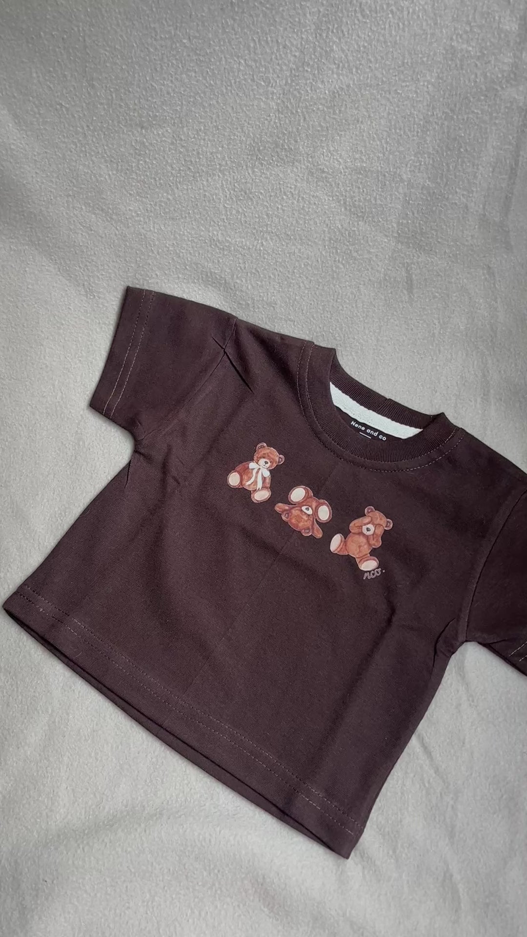 'Bear' polo manga corta